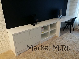 Белая мебель из МДФ «Салия» на заказ по индивидуальным размерам