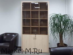 Книжный шкаф для офиса в переговорную или кабинет