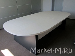 Овальный стол для переговоров на заказ