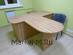 Стол руководителя Зебрано